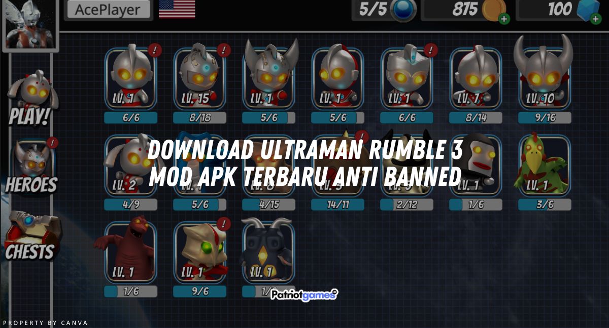 Download Ultraman Rumble 3 Mod Apk Terbaru Anti Banned